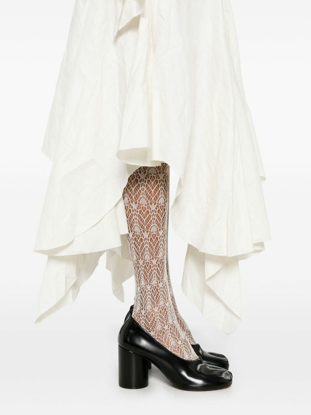 Marques'Almeida White Ruffled Dress