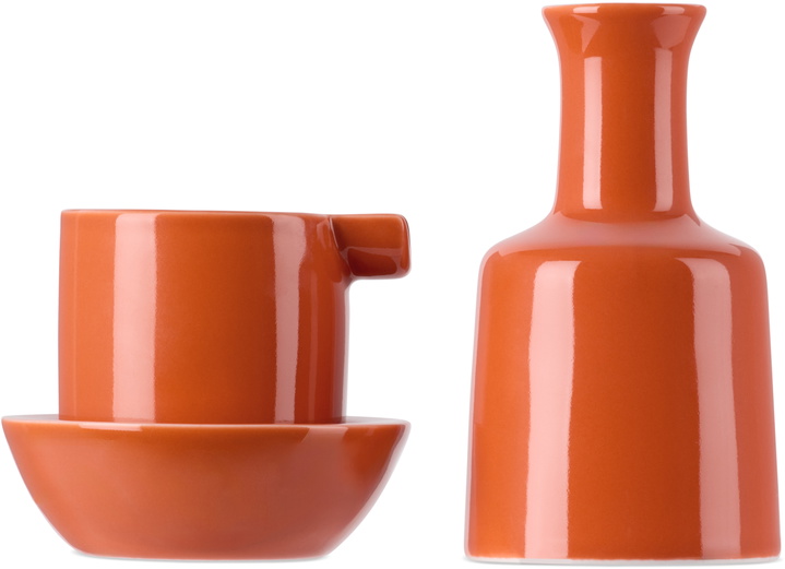 Photo: Houseplant Orange 'By Seth' Ashtray Set