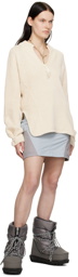 Hyein Seo Beige Oversized Sweater