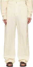 Birrot SSENSE Exclusive Off-White Giwa Trousers
