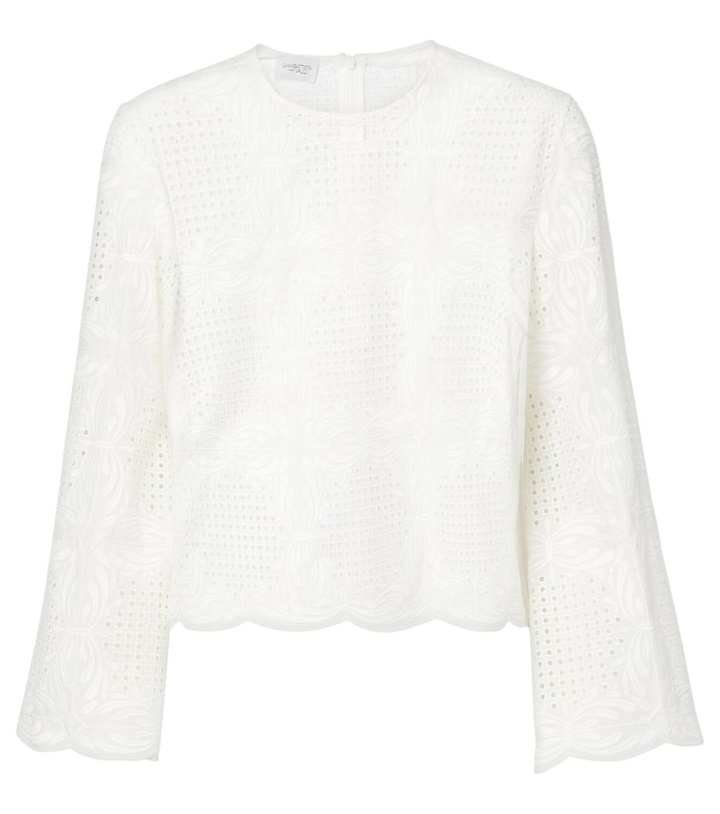 Photo: Giambattista Valli Lace blouse