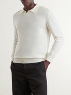Altea - Virgin Wool Polo Sweater - Neutrals