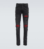 Amiri MX1 distressed skinny jeans