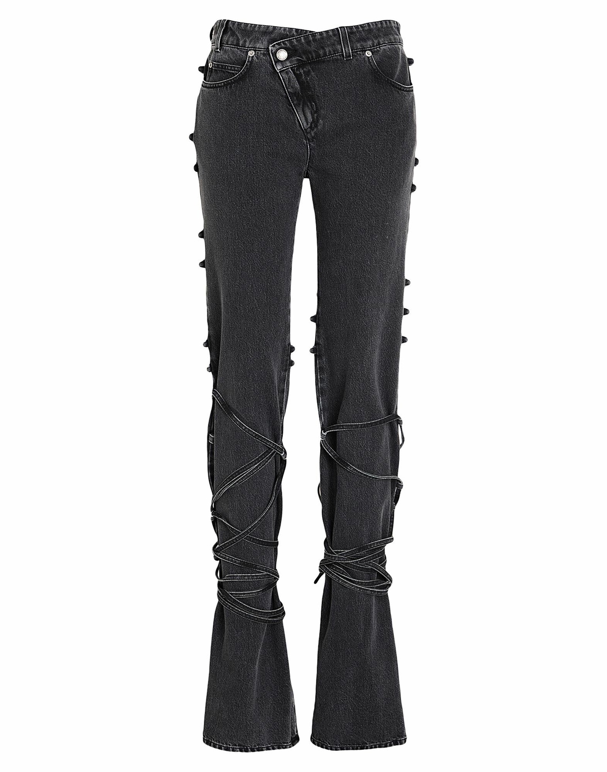 Mcqueen Womens Jeans in Black