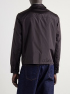 Burberry - Logo-Appliquéd Shell Jacket - Brown