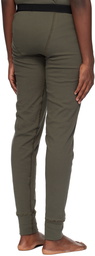 TOM FORD Khaki Jacquard Long Johns