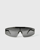Chimi Eyewear Maison Kitsune X Chimi Shield Black Sunglasses Black - Mens - Eyewear