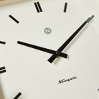 Newgate Clocks Fiji Moped Dial Wall Clock in Bamboo