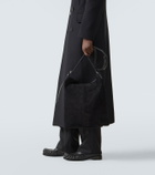 Dries Van Noten Suede messenger bag