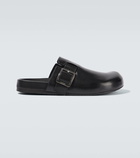 Loewe Ease Buckle leather clogs