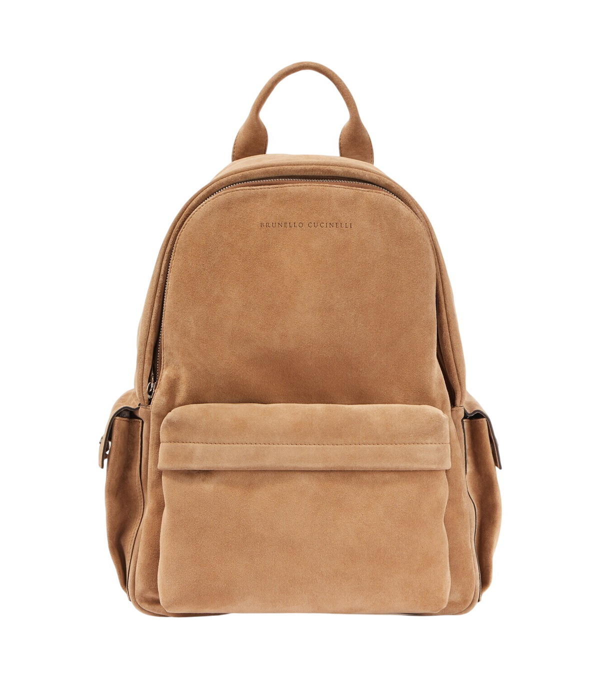 Brunello Cucinelli - Logo-Debossed Leather Backpack Brunello Cucinelli