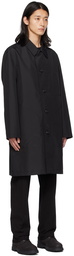 Hugo Black Relaxed-Fit Rain Coat