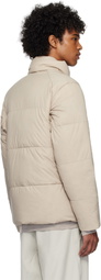 Veilance Beige Conduit Down Jacket