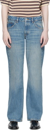 JEANERICA Blue Kyoto Droit Jeans