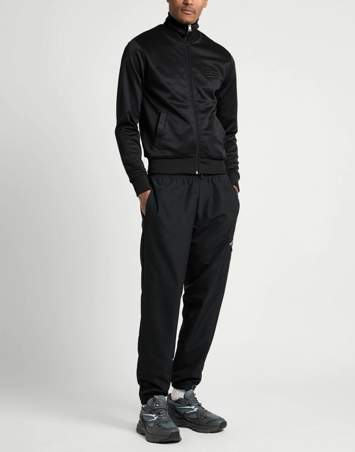 Sandro Mens Sweatshirt in Black