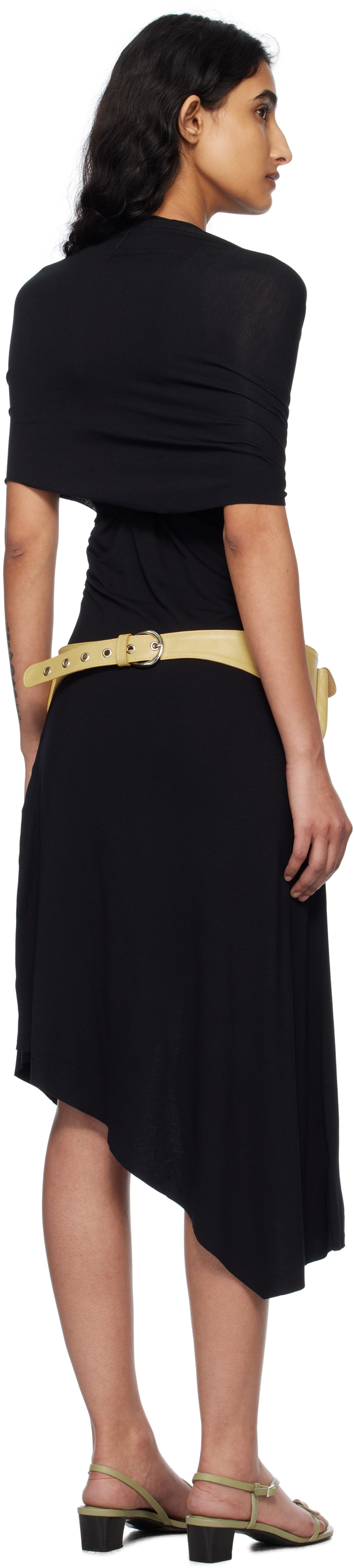 Gimaguas Black Lucia Midi Dress