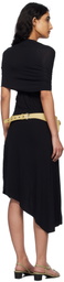 Gimaguas Black Lucia Midi Dress