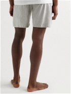 Schiesser - Cotton-Jersey Drawstring Pyjama Shorts - Gray