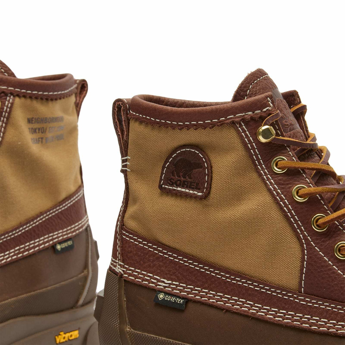 Sorel Men's x Neighborhood Daystorm™ Gtx in Dark Amber/Sea Salt