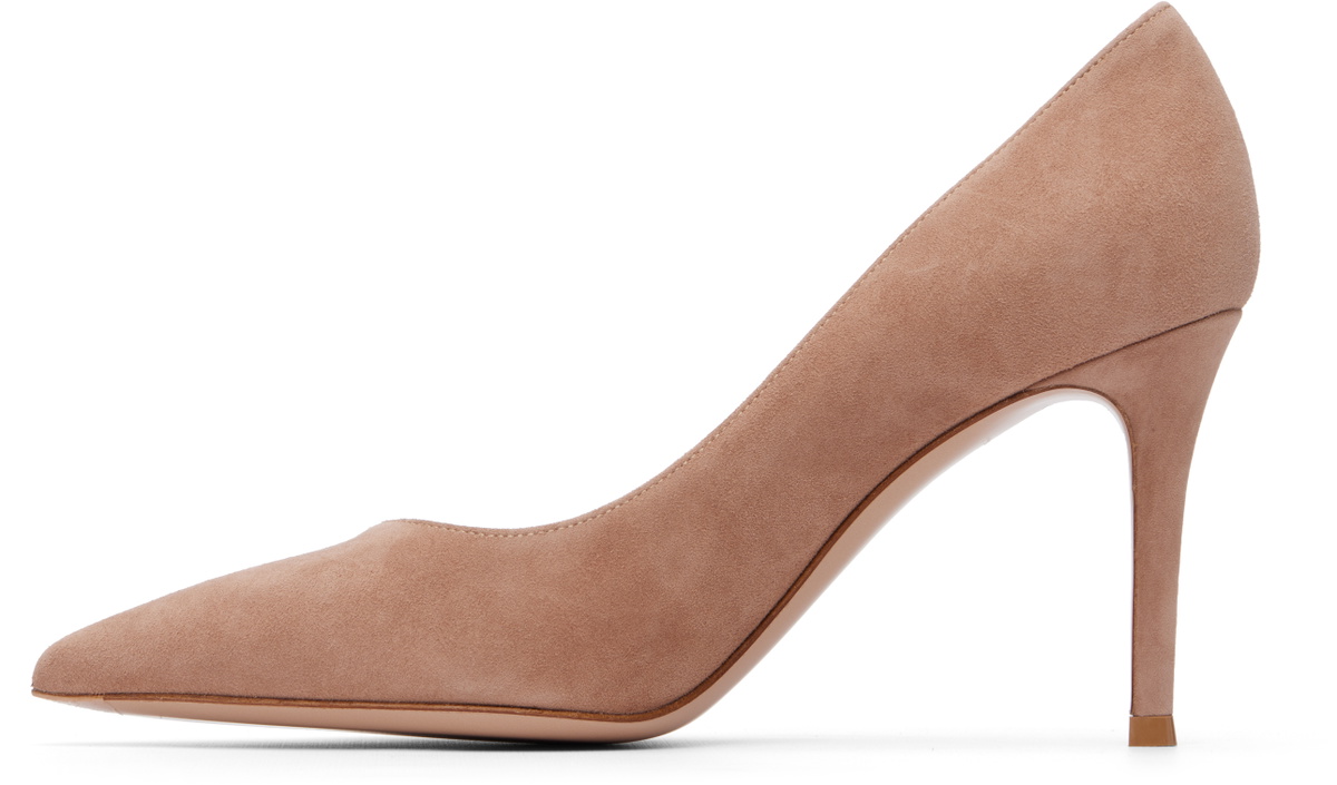 Gianvito Rossi Beige Gianvito 85 Heels