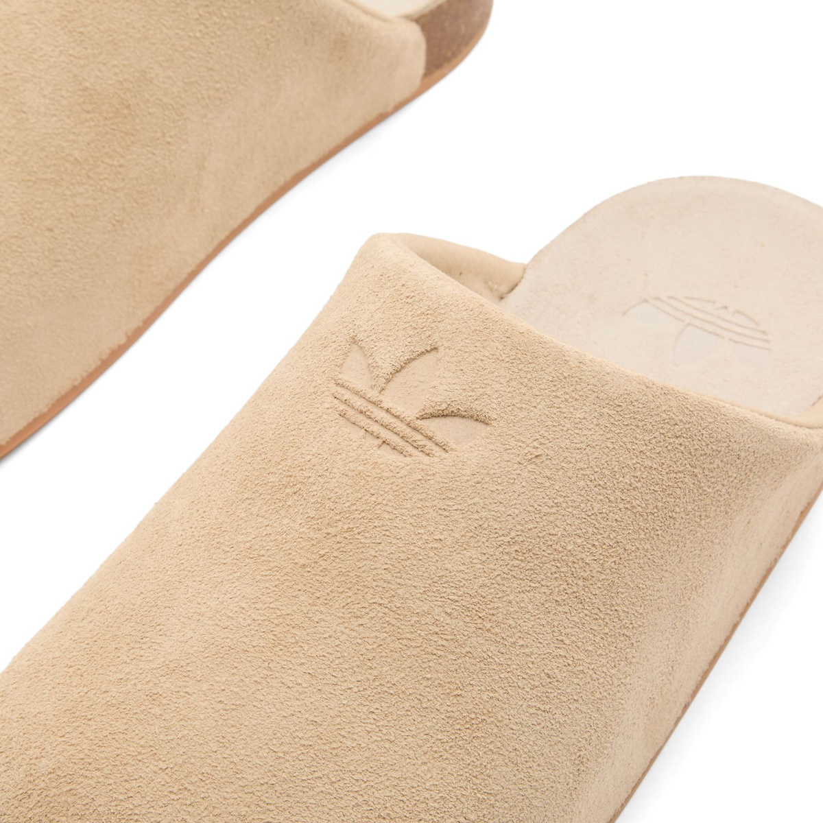 Adidas Women's Adimule Slides in Magic Beige/Wonder Beige/Gum