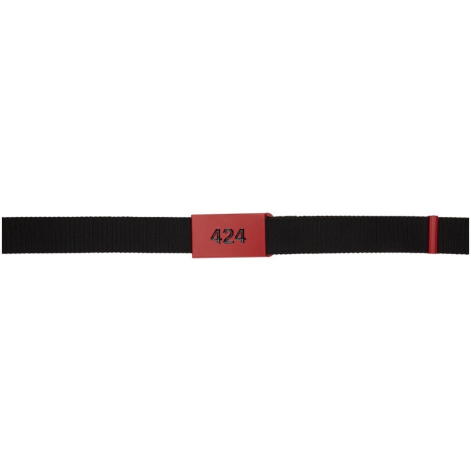 Photo: 424 Black and Red Sports Belt