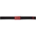 424 Black and Red Sports Belt