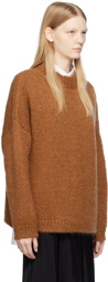 Cordera Brown Rib Crewneck