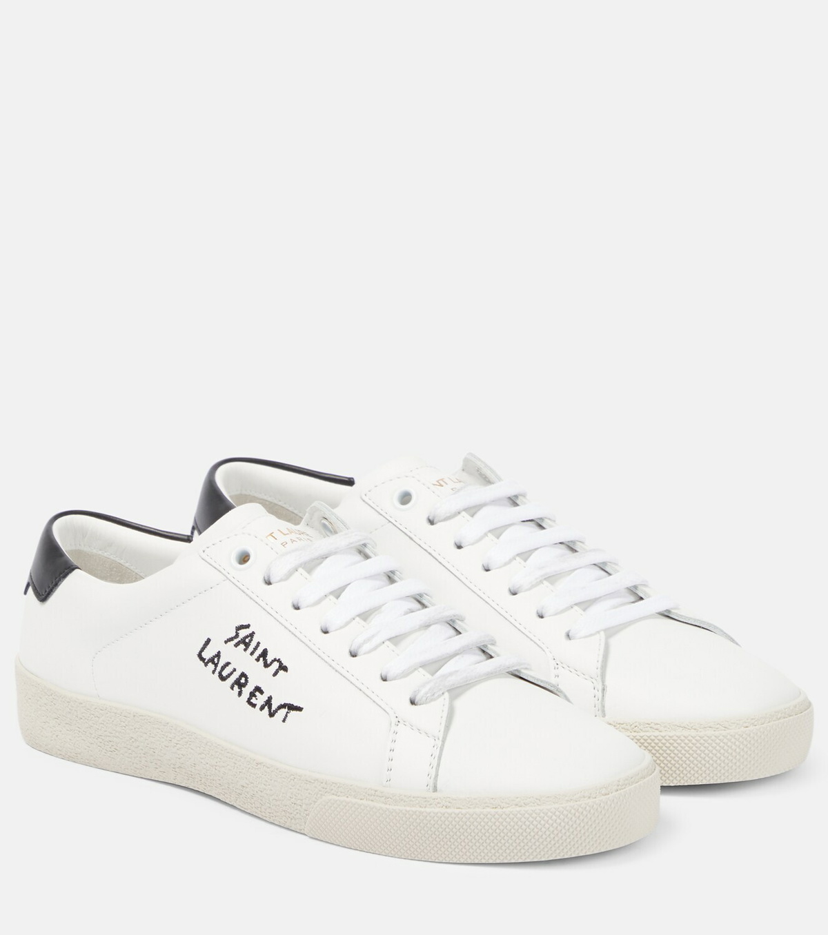 Saint Laurent Court Classic Sl06 Leather Sneakers Saint Laurent 8324