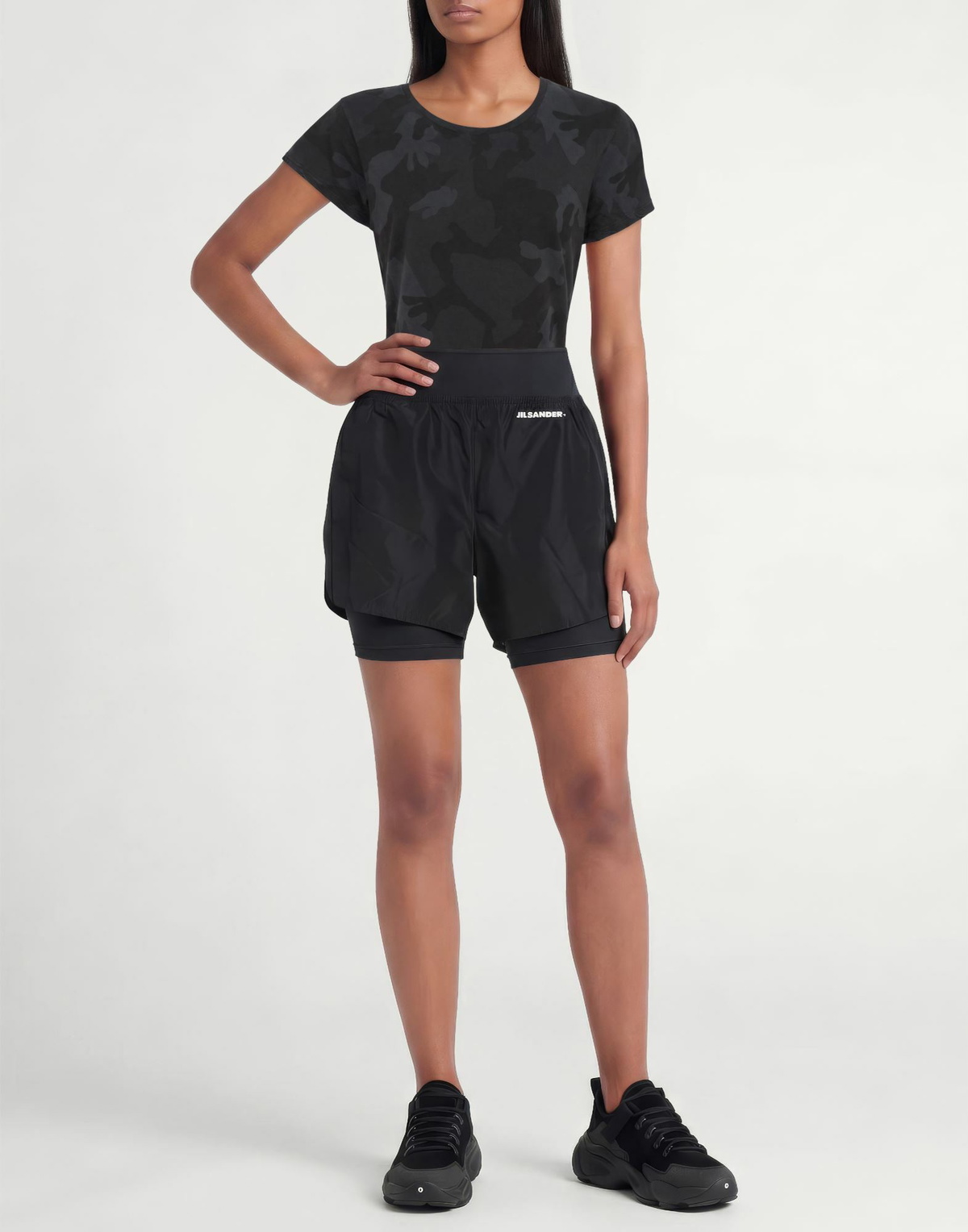 Crossley Womens T-shirt Charcoal