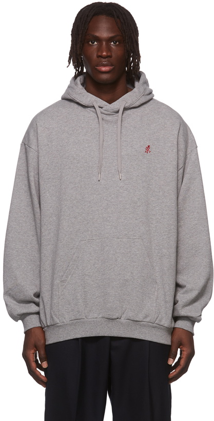 Photo: Gramicci Grey One Point Hoodie