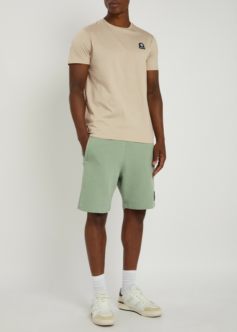 Sandbanks Logo Cotton T-shirt Grey