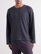 mfpen - Ribbed Bouclé T-Shirt - Gray