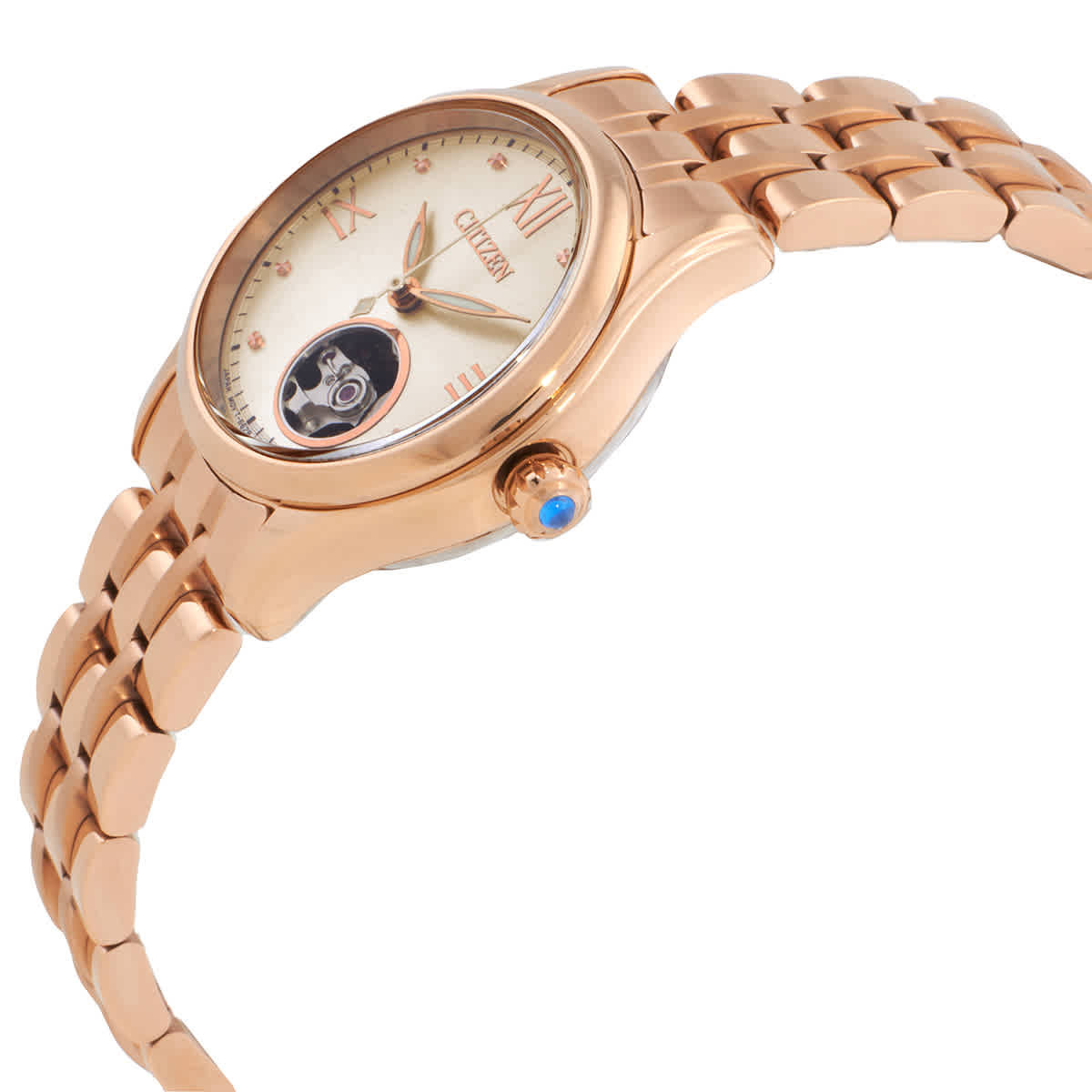 Citizen Luna Automatic Gold Dial Ladies Watch PR1043-80P