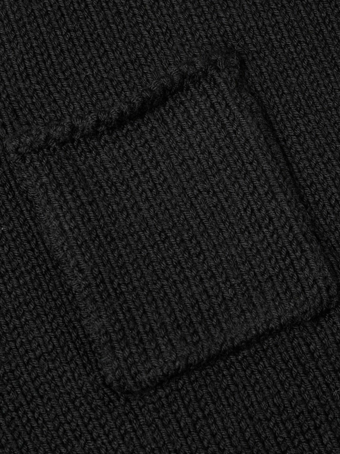 MILES LEON - Garden Merino Wool Sweater - Black