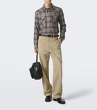 Acne Studios Surrow checked flannel shirt