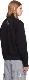 MASTERMIND WORLD Black Jersey Bomber Jacket