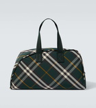 Burberry Shield Medium Burberry Check duffel bag