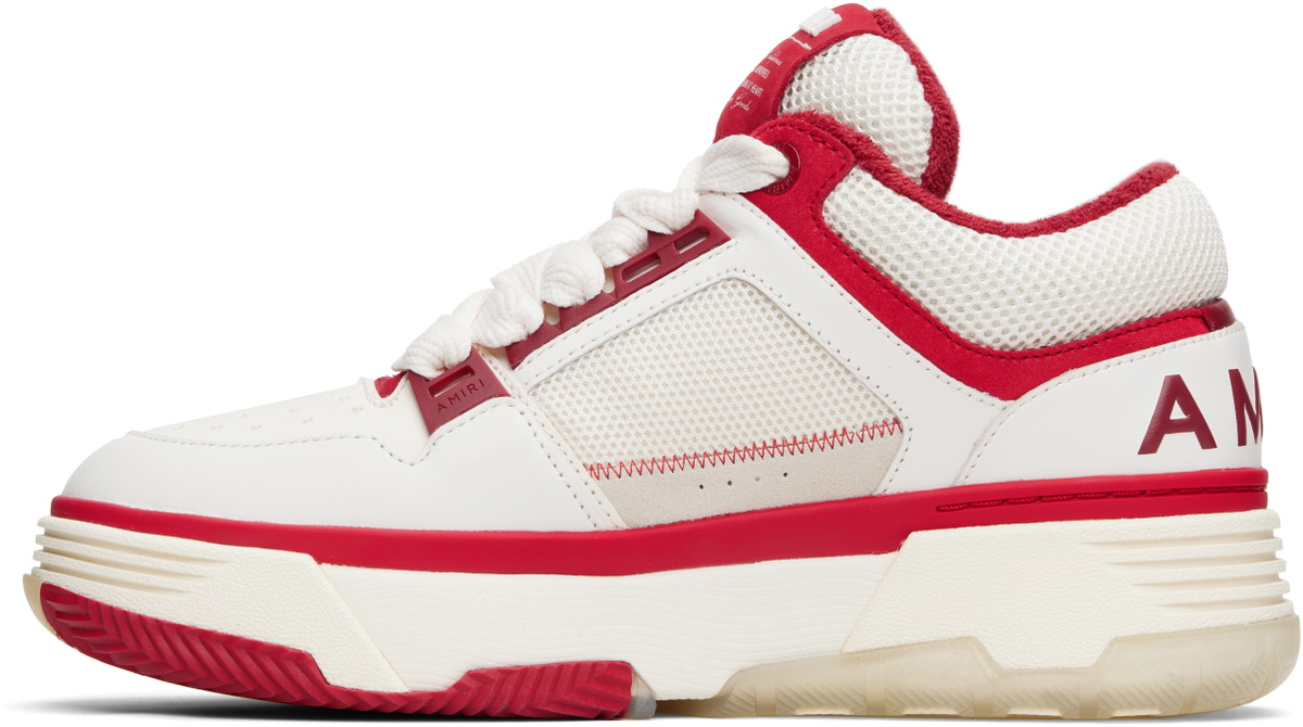 AMIRI White & Red MA-1 Sneakers Amiri