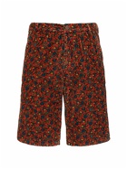 ERL - Unisex Printed Woven Corduroy Shorts