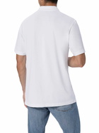 MC2 Saint Barth Man Off-white Technical Piquet Polo Shirt Camber