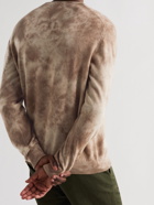 MASSIMO ALBA - Alagna Tie-Dyed Cashmere Sweater - Brown - S