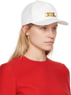 Valentino Garavani White VLogo Cap