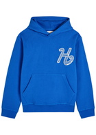 Honor The Gift Hooded Cotton Sweatshirt Blue