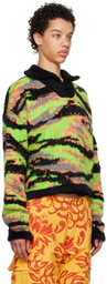 ERL Multicolor Tiger Turtleneck