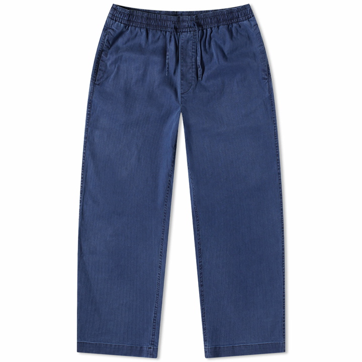 Photo: YMC Men's Alva Skate Washed Trouser in Blue