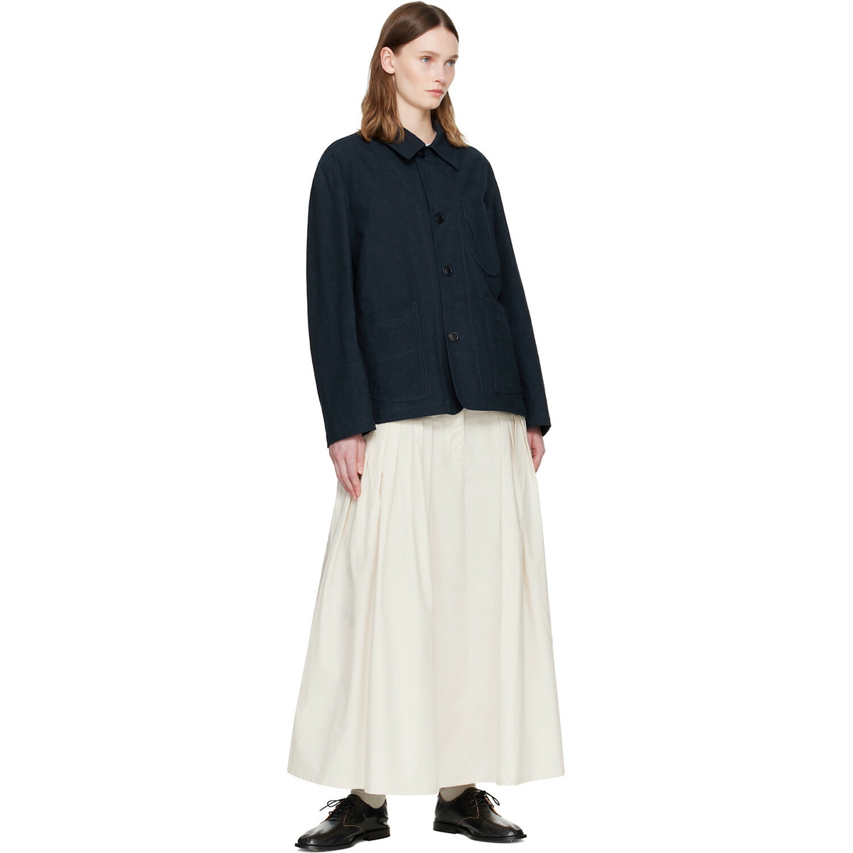 YMC Navy Construction Jacket