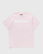Barbour OS Pensford Tee pink Mens Shortsleefe