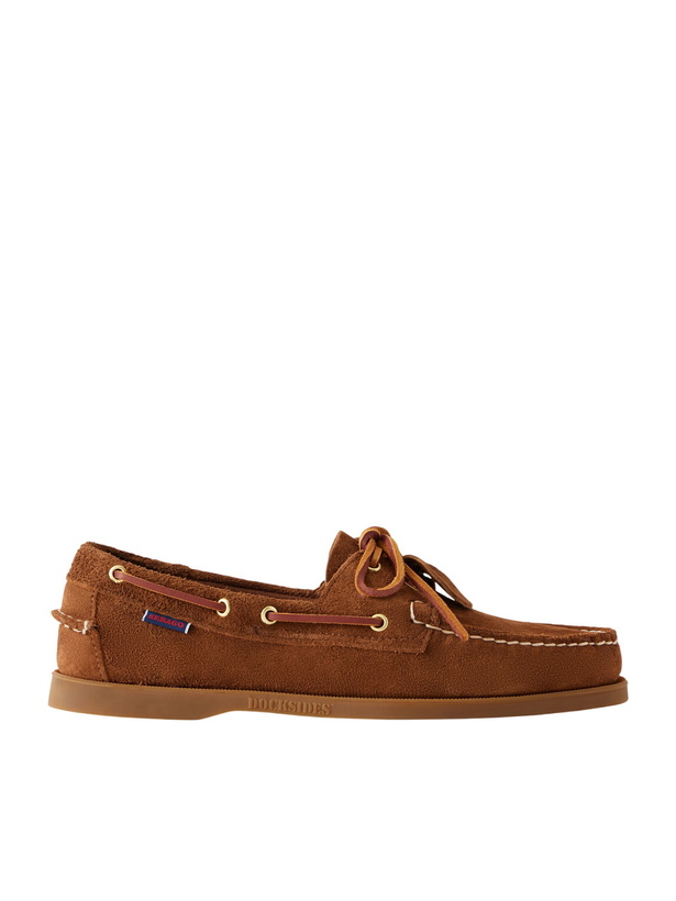 Photo: Sebago - Portland Artisan Suede Boat Shoes - Brown