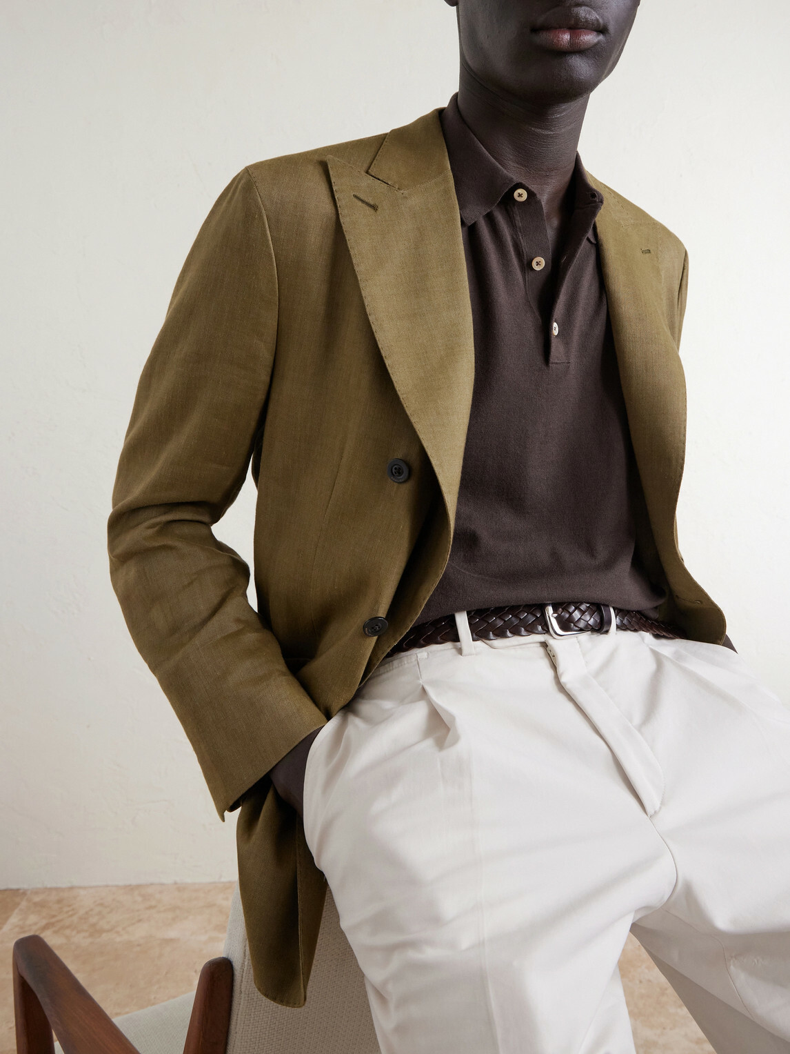 Boglioli - Slim-Fit Garment-Dyed Cotton Polo Shirt - Brown